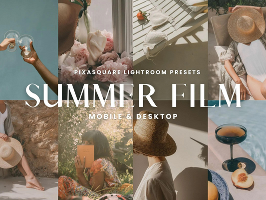 Summer Film Look - 10 Presets Lightroom
