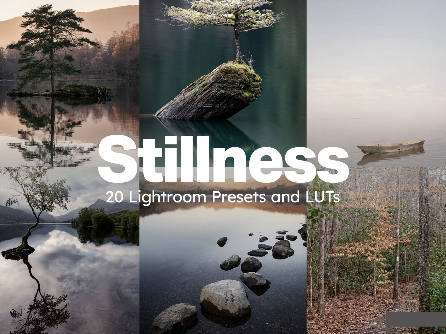 Stillness - 20 Lightroom Presets and LUTs.